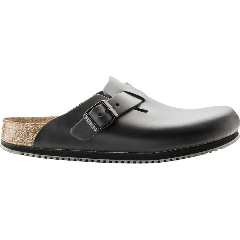 Birkenstock Sandale en cuir Super Grip de Boston - Unisexe