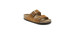 Birkenstock Sandales Arizona Lit de pied souple cuir suède [Étroite] - Femme