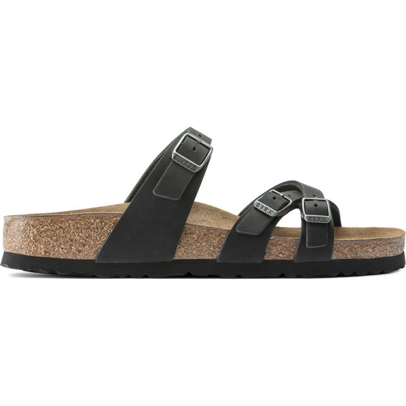 Birkenstock Sandales Franca Cuir huilé - Femme