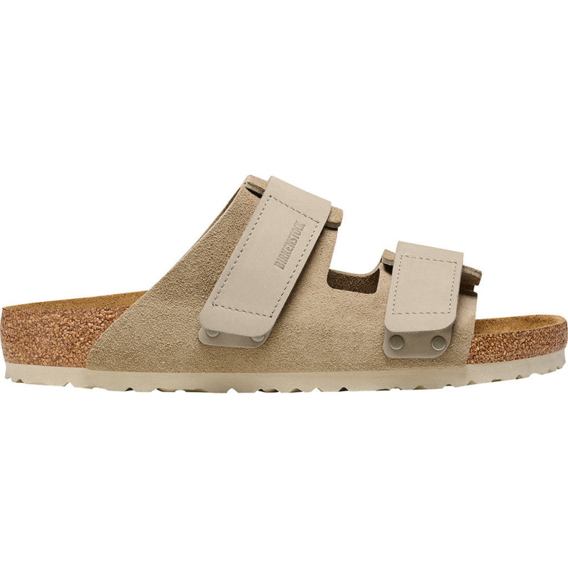 Birkenstock Sandale en nubuck Uji [étroites] - Femme