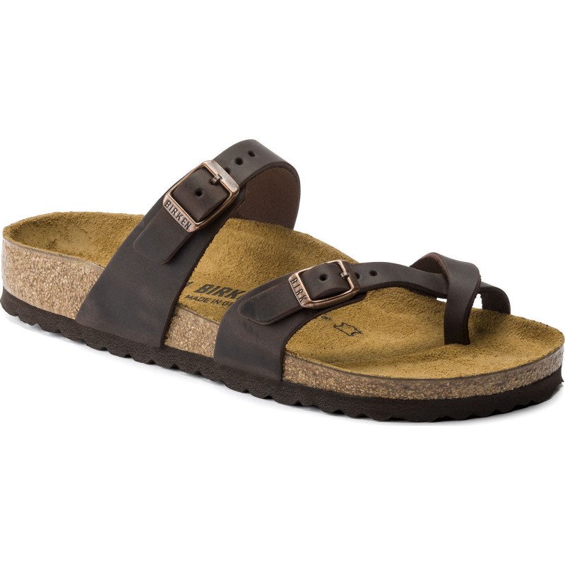 Birkenstock Sandales Mayari Cuir huilé - Femme