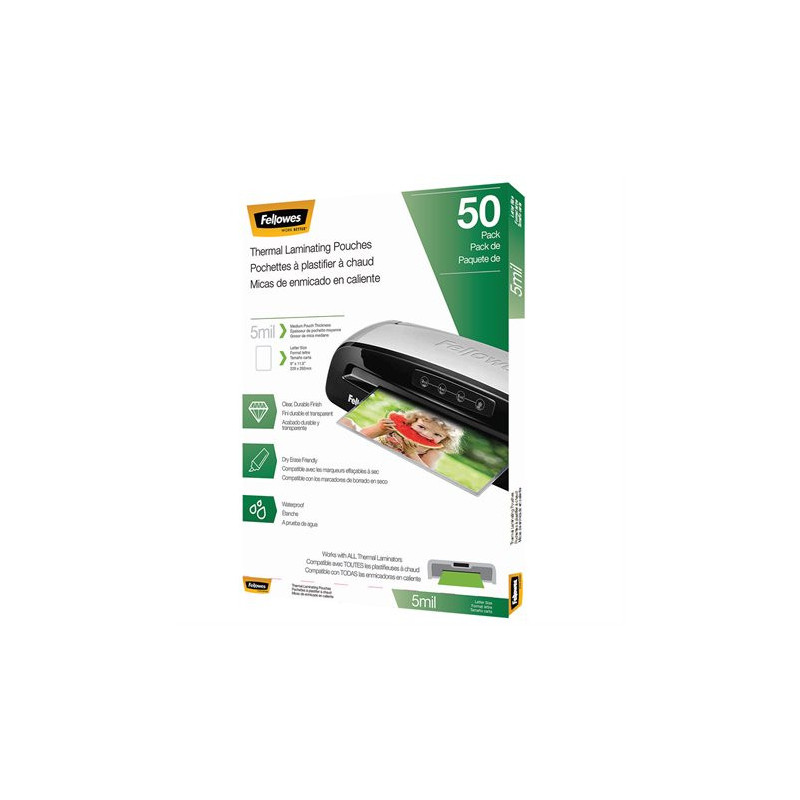 Fellowes Pochettes de lamination thermique Fellowes