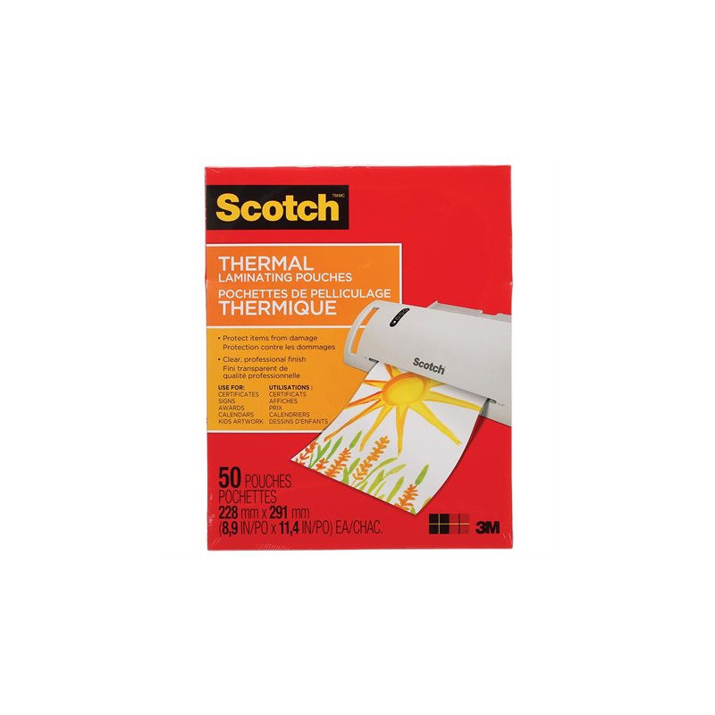 Scotch Pochettes de plastification thermiques