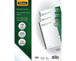 Fellowes Couverture transparente Crystals