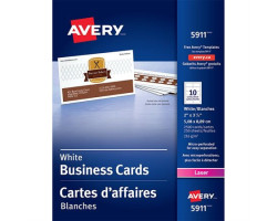 Avery Cartes professionnelles