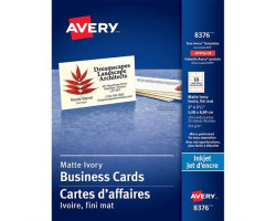 Avery Cartes professionnelles