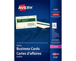 Avery Cartes professionnelles