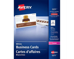 Avery Cartes professionnelles