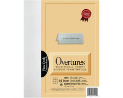 StJames Cartons de table Traditionnelle Overtures®