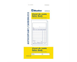 Blueline Livret de ventes