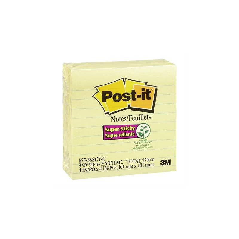 Post-it Feuillets super collants Post-it®