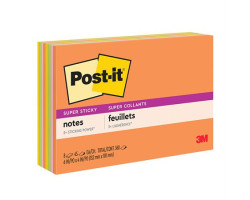 Post-it Feuillets super collants Post-it® - collection coup de pouce