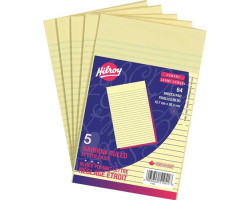 Hilroy Bloc de papier canari