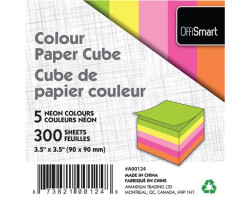 offismart Cube de papier couleur