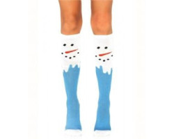 Chaussettes hauteur genou -...