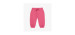 Relaxed pants jogger style pink in French terry, baby