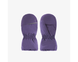 Purple mittens lined in waterproof Thinsulate™, baby