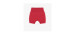 Red evolutive shorts in soft jersey, baby