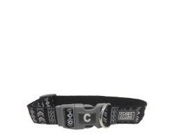 Adjustable collar for dogs, Aztec