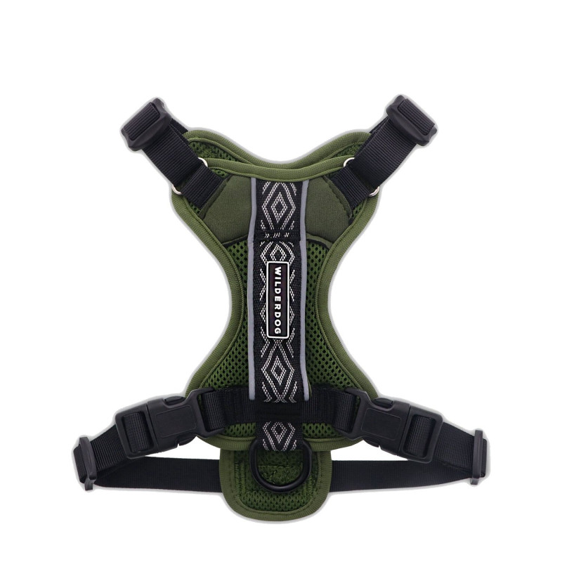 Adjustable multipurpose harness, olive green…