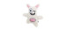 Fuzzy plush toy for dogs