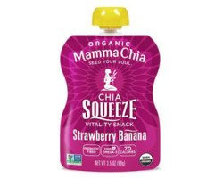 Mamma Chia / 4x99 g Collation chia fraise banane biologique