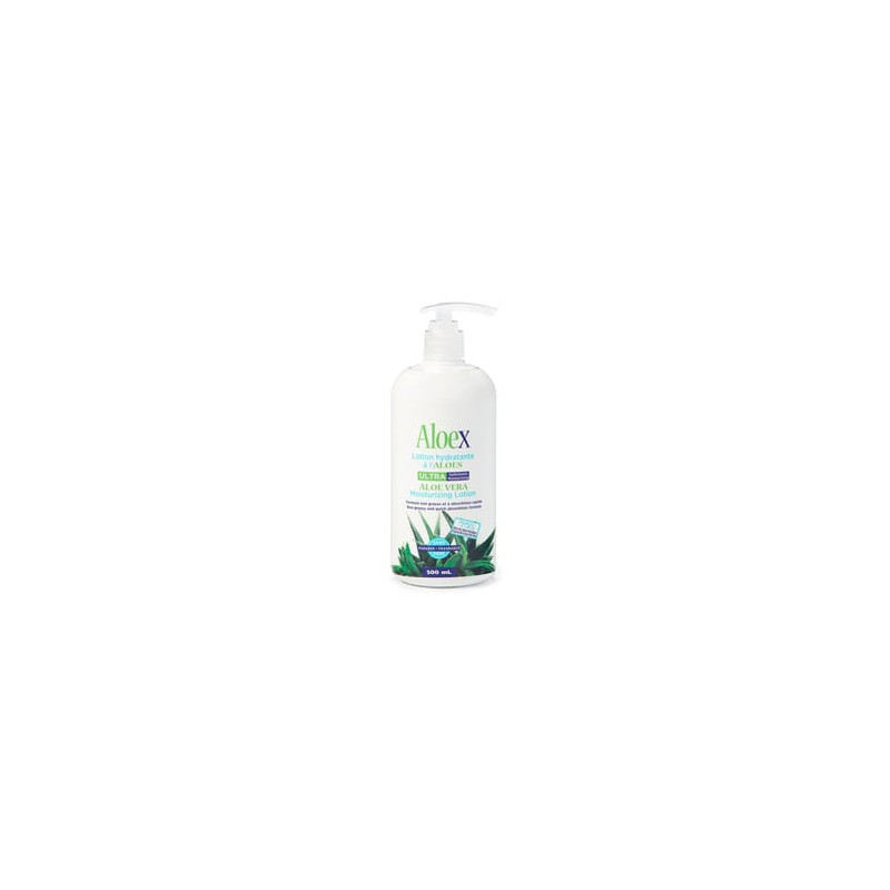 Aloex / 500 ml Lotion hydratante ultra - À l'aloe vera