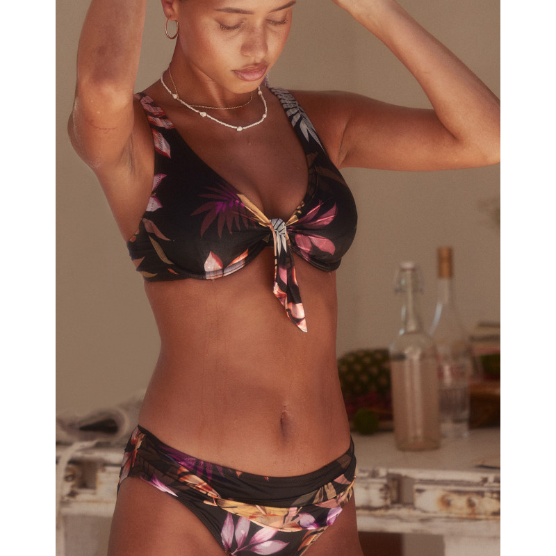 EVERYDAY SUNDAY Haut de bikini plongeant Tropic Illusion