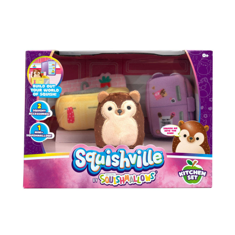 Ensemble d'accessoires mini peluche Squishville - Cuisine