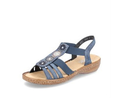 Rieker Sandale Bleue 628G9-16