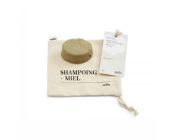 Shampoing en barre miel, argile verte et verveine