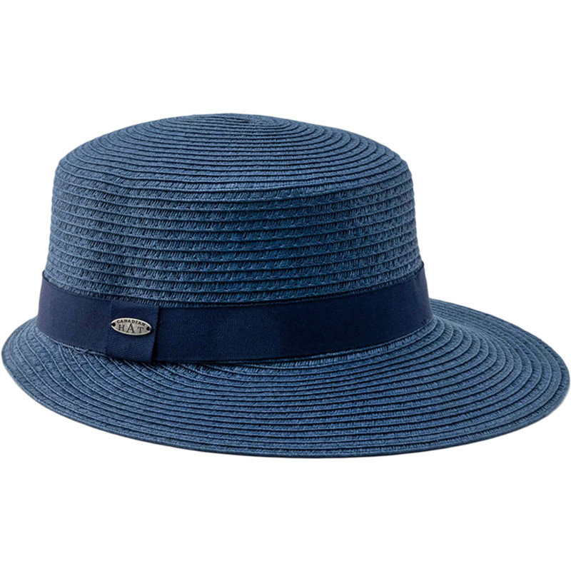 Canadian Hat Casquette grand avec ruban gros-grain Cleonie - Unisexe