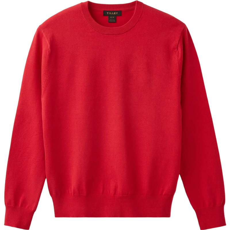 High Twist cotton crew-neck sweater - Men's