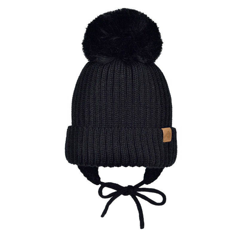 Black Knit Hat 0-24 months