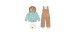 Two-Piece Racoon Snowsuit 18 months-30 months