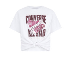 Converse T-Shirt Noeud Boxy...