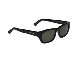 Catania Sunglasses - Gloss Black - Gray Polarized Lenses