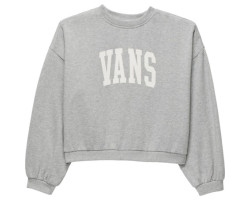 Stadium Loose Crew-Neck Fleece Sweater - Kids