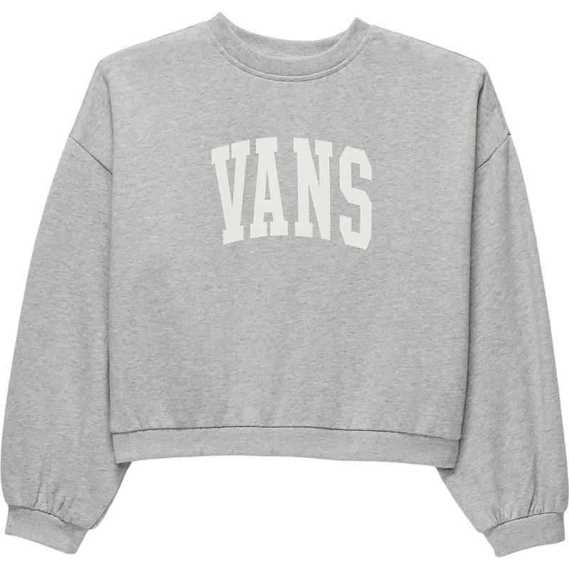 Stadium Loose Crew-Neck Fleece Sweater - Kids