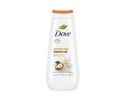 DOVE Pampering nettoyant corporel, Beurre de karité et vanille, 325 ml