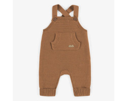 Brown knitted overall...