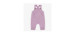Light purple cashmere look-a-like knitted overall, newborn