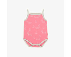 Pink bodysuit with...