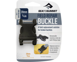 Side-release quick repair buckle with removable pin