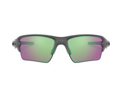 Flak 2.0 XL Sunglasses - Steel - Prizm Road Jade Lenses