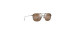 Mikioi Aviator Sunglasses - Neutral Gray - Polarized Lenses