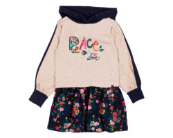 Bouquet Hooded Tunic, 2-12 years