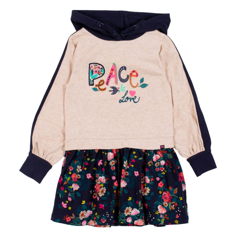 Bouquet Hooded Tunic, 2-12 years