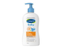 CETAPHIL BABY Gel nettoyant et shampooing, 400 ml