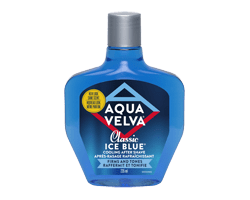 AQUA VELVA Classic Ice Blue après-rasage, 235 ml, fraîcheur